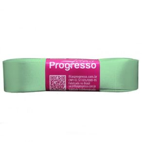Fita Cetim Progresso N.5 232 Verde Menta 10Mt