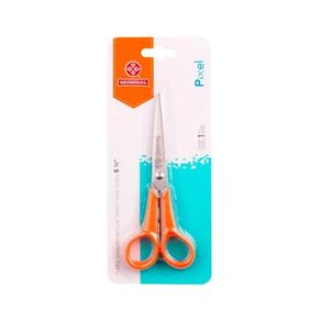 Tesoura Hobby Mista 3564-5 1/2 Laranja Pixel