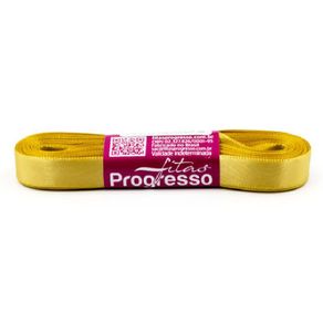 Fita Cetim Progresso N.2 228 Ouro 10Mt Fita Cetim Progresso N.2 228 Ouro 10Mt