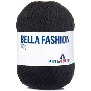 Linha Bella Fashion Pingouin 0100 Preto 150G Linha Bella Fashion Pingouin 0100 Preto 150G