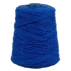 Barbante Algodao Cones 4/8 Azul Royal 465Mt