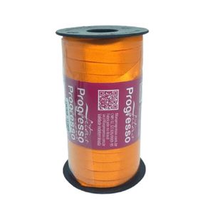 Fita Cetim Progresso N.1 066 Laranja 100Mt