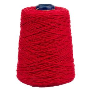 Barbante Algodao Cones 4/8 Vermelho 465M
