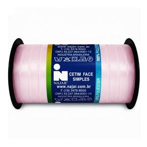 Fita Cetim Najar N.1 Poliester 200 Boneca 100Mt Fita Cetim Najar N.1 Poliester 200 Boneca 100Mt