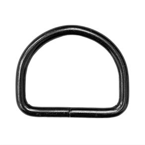 Meia Argola 30Mm Grafite 10Und