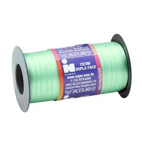 Fita Cetim Najar N.00 Poliester 83 Menta 100Mt Fita Cetim Najar N.00 Poliester 83 Menta 100Mt