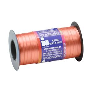 Fita Cetim Najar N.00 Poliester 82 Bronze 100Mt Fita Cetim Najar N.00 Poliester 82 Bronze 100Mt