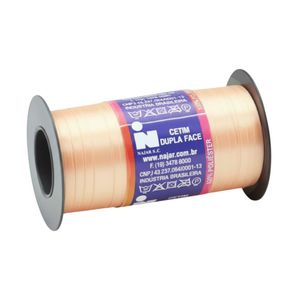 Fita Cetim Najar N.00 Poliester 52 Pessego 100Mt