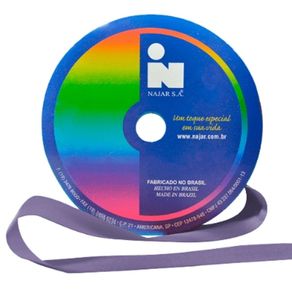 Fita Cetim Najar N.3 Poliester 42 Alfazema 50Mt Fita Cetim Najar N.3 Poliester 42 Alfazema 50Mt