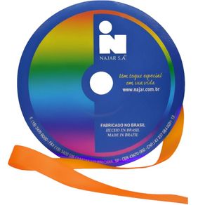 Fita Cetim Najar N.3 Poliester 10 50Mt Fita Cetim Najar N.3 Poliester 10 50Mt