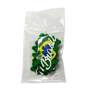 Apliq Emborrachado Band Palavra Brasil C/5Und