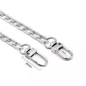 Alca Bolsa Corren C/Mosq 150862 0,8Cm C/120Cm Prata Und Alca Bolsa Corren C/Mosq 150862 0,8Cm C/120Cm Prata Und