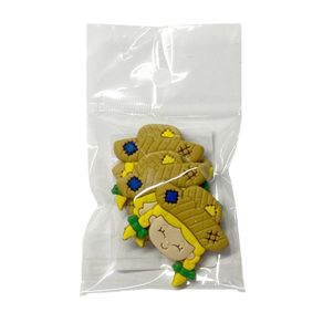 Apliq Emborrac Menina Caipira Rosto Cab/Loiro Bege C/5Und