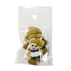 Apliq Emborrachado Menino Caipira Sanfona Vd/Az C/5Und