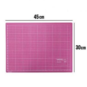 Base P/Corte Plast Rosa 45X30cm (22495)