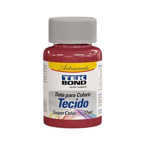 Tinta P/ Tecido Batom Verm 37Ml Tekbond Tinta P/ Tecido Batom Verm 37Ml Tekbond