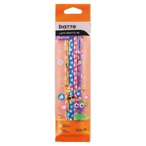 Lapis Grafite Hb Emotions Polybag C/4Und Bazze