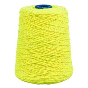 Barbante Algodao Cones 4/6 Amar.Ambar 570Mt