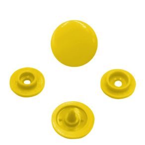 Botao Pressao Ritas 12 Ama Ouro C/50Pc