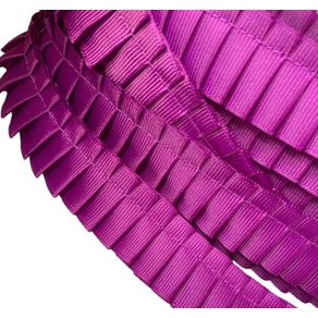 Fita Drapeada 25Mm Cor 10 Roxa C/9,14Mt