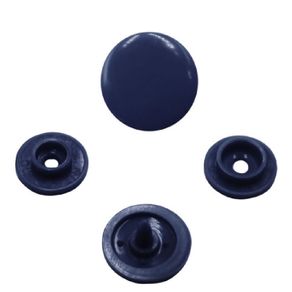 Botao Pressao Ritas 12 Marinho C/50Pc
