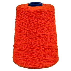 Barbante Algodao Cones 4/6 Laranja 570Mt